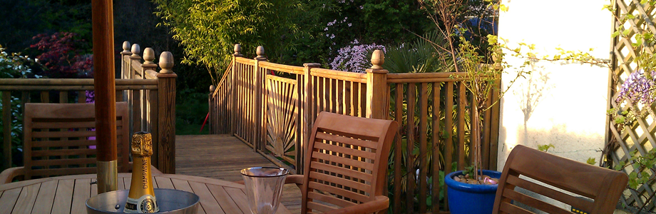 Decking, paving, fencing and landscape gardening slide 3