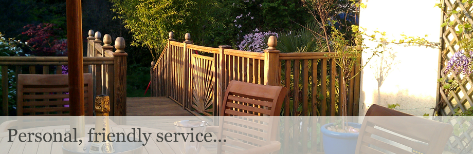 Decking, paving, fencing and landscape gardening slide 4